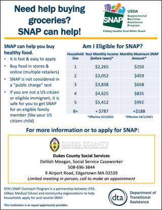 Need help buying groceries?  SNAP can help!